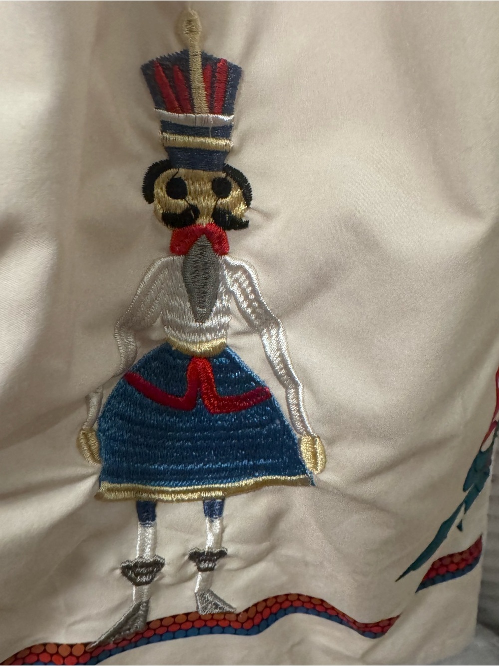 Women’s Size Small Mini Taylor Nutcracker Embroidered Holiday Dress - Picture 7 of 10